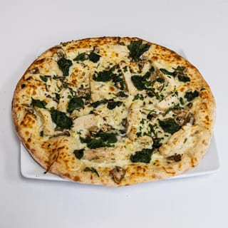 Chicken Alfredo Pizza