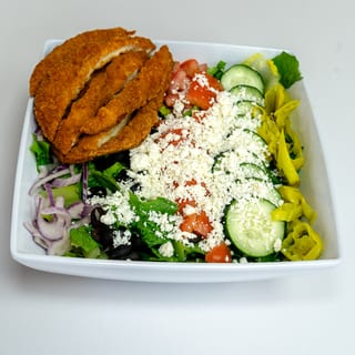 Crispy chicken salad