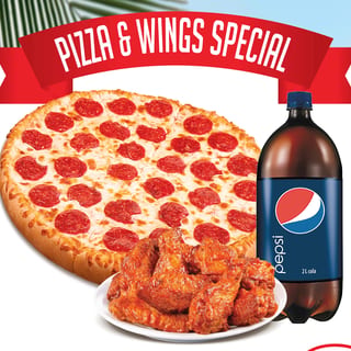 Pizza & Wings Special